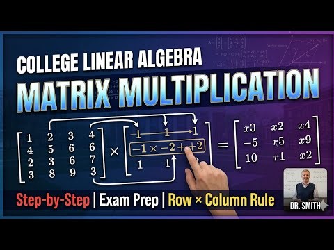 Matrix Algebra for College Students | The Ultimate Guide
