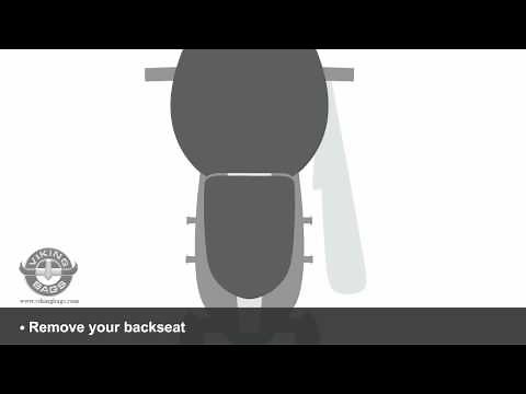 Vikingbags Motorcycle Saddlebags Throw Over Installation