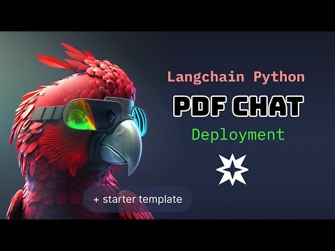 Launch Your Own Langchain PDF Chat | Streamlit Tutorial | No code, Easy | Python w Faiss VectorDB