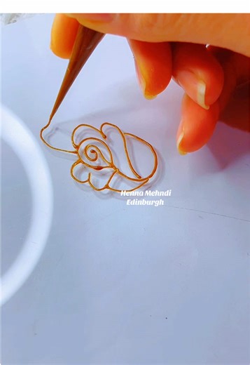 Step-by-Step Henna Rose Design Tutorial