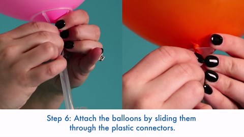 Way to Celebrate Light-Up LED Balloon Centerpiece Kit, Multicolor, by Way To Celebrate