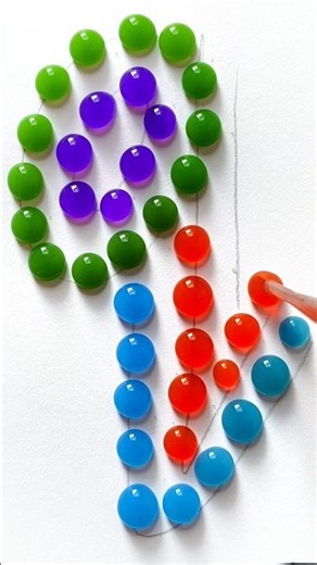 Color Flow for Calm Energy Boost | Relaxing Visual Short #shortvideo