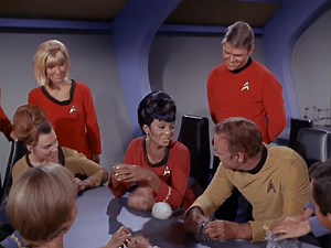 Starfleet Records: Starfleet Records. James T. Kirk. Captain of the USS Enterprise NCC-1701. The spy. Stardate: 4523.3-4525.6 (2268) "Captain's log, Stardate 4524.2. A Klingon warship is hovering only 100 kilometers from Deep Space Station K-7 while its captain waits in the station manager's office. Their intentions are unknown." Kirk beams over with Spock and the Klingons assert their rights to shore leave under the terms of the Organian treaty. Kirk reluctantly accedes, but sets limits of twel