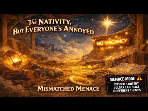 The Nativity, But Everyone’s Annoyed (Explicit) | Mismatched Menace | Menace-Mode Christmas