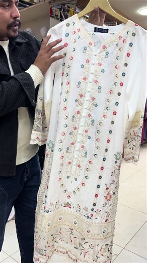 Summer Eid Designs 2026 Read Below Complete Details 👇 STUFF: Summer Cotton 3pc Sizes:S M L Small chest 19' M:21'L 22.5 Shirt length 45 Trouser length: 39 What's app:0330 9000005 ➡️How to order: Send ur fvrt Colour screen shot on what's app Confirm ur size ➡️EXCHANGE& RETURN IF our item is proved to be faulty then we will provide you with a replacement product ( Read the size chart first then confirm ur order. Change of mind is not applicable #Viralvideos#foryou#viral #unfreezemyaccount