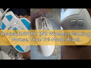 Review INPHIC IN9 Wireless Gaming Mouse, True Tri-Mode Bluetooth/Type-C Wired/2.4G Wireless Connecti