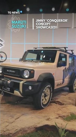 Maruti Suzuki Jimny ‘Conqueror’ concept.