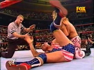 Raw 11.12.01 Edge vs Kurt Angle