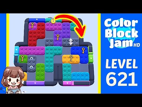Color Block Jam Level 621 Solution Walkthrough