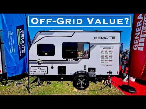Coachmen Remote 14R: Ultimate value off grid couples small camper? #traveltrailer #boondocking