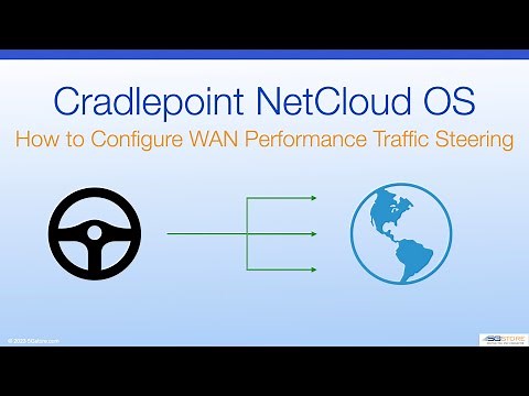 Cradlepoint NetCloud OS - How to Configure WAN Performance Traffic Steering