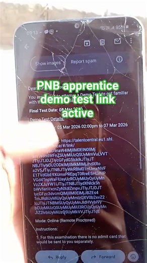 PNB apprentice dwmo test live active now