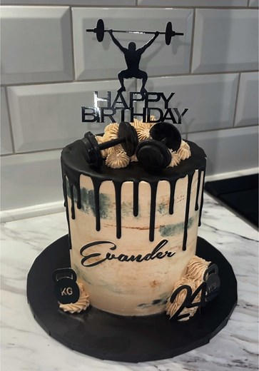 Creative Gym Birthday Cake Design Ideas