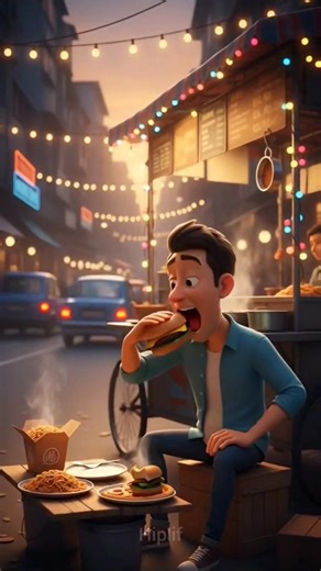 😱 What If You Eat Fast Food for 7 Days Straight? 🍔🍕 #shorts #Hiplif