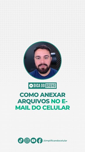 10K views · 434 reactions | COMO ANEXAR UM ARQUIVO NO E-MAIL PELO CELULAR #gmail #email #truquesandroid #truquescelular #dicascelular #dicasandroid #celular #arquivos #comofazer #dicasdecelular #simplificandocelular | Bruno Siqueira - Simplificando Celular | Facebook