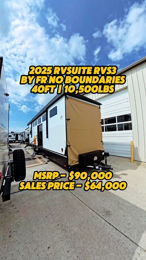 2025 Forest River No Boundaries RV - Destination Style Camper Trailer