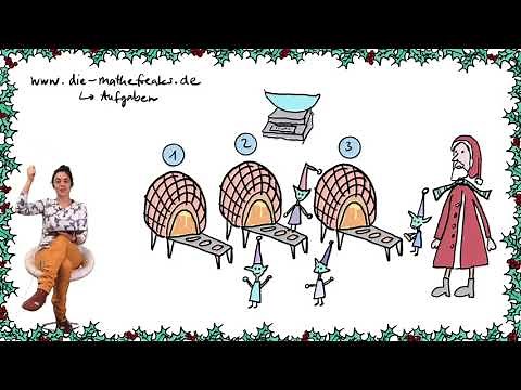 Logikrätsel / Weihnachtsrätsel: Die Marzipanstollen der Weihnachtswichtel