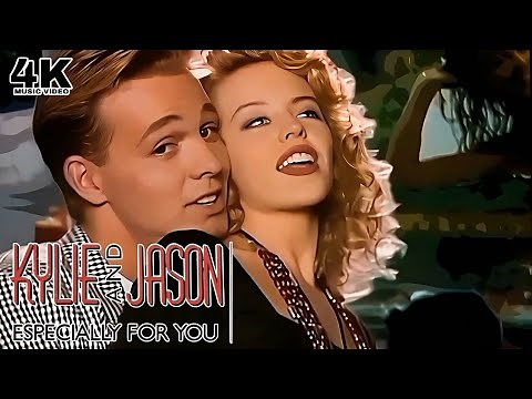 [4K] Kylie Minogue & Jason Donovan - Especially For You (Music Video)