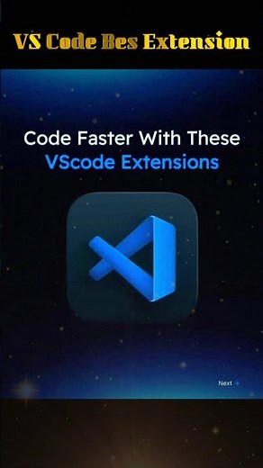 Top VS Code Extensions to Code Faster in 2026 🚀#shorts