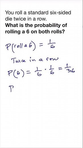 Rolling Two Sixes in a Row? The Real Probability Explained!