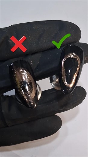 Chrome nails hack for perfect application #shorts #nailhack #trending #chromenailart