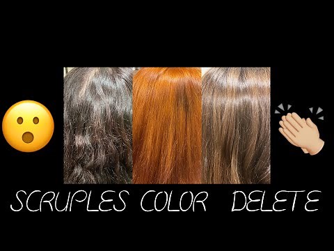 USING A HAIR COLOR REMOVER| SCRUPLES COLOR DELETE SYSTEM REVIEW