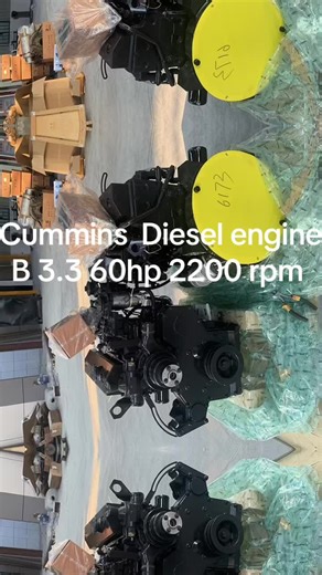 Cummins B3.3 Diesel Engine: 60 HP, 2200 RPM Specs
