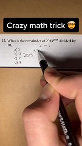 CRAZY MATH TRICK!! MAKE SURE TO WATCH TO THE END! 🤯🤯🤯 #math #maths #school #sat | Chris Tutorial