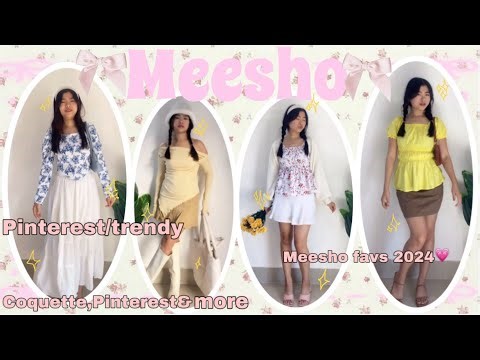 I can’t believe I got all these trendy/pinterest tops from meesho, honest reviews + styling tips.