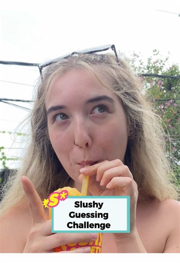 Slushy Guessing Challengee 🤩 #SlushyChallenge #BaliVibes #CangguLife #GuessTheFlavor #BaliHoliday