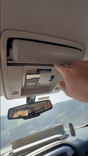 2015-2019 Silverado overhead console removal #automobile