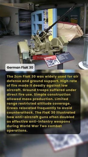 German FlaK 30 | Military History Talks