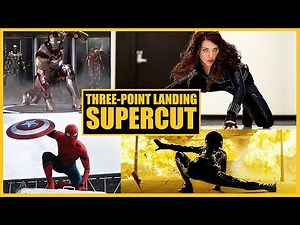 Mega-Ultra Superhero Landing Supercut (Watch With Headphones)