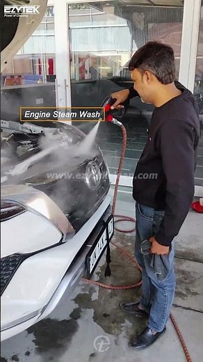 Zero Chemical Steam Car Washer | www.ezytekclean.com | M: +91-9821491403