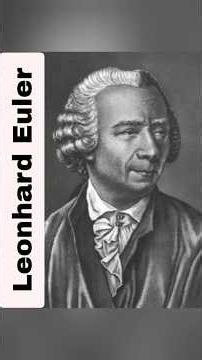 Leonhard Euler ｜🎵 Lights – Ellie Goulding #leonhardeuler