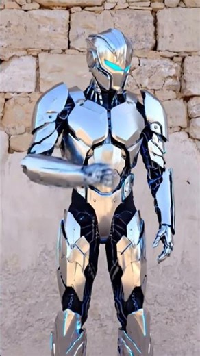 Epic Robot Suit Transformation 🤖⚡ #Shorts