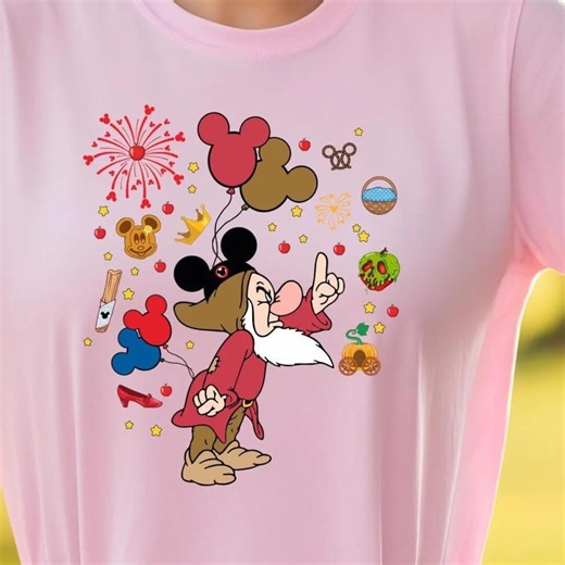 Grumpy Dwarf Shirt Disney Tee: Family Matching Fairy Tale Style, Cozy Cotton (kids to Adult Sizes, Vibrant Durable Colors) - Etsy