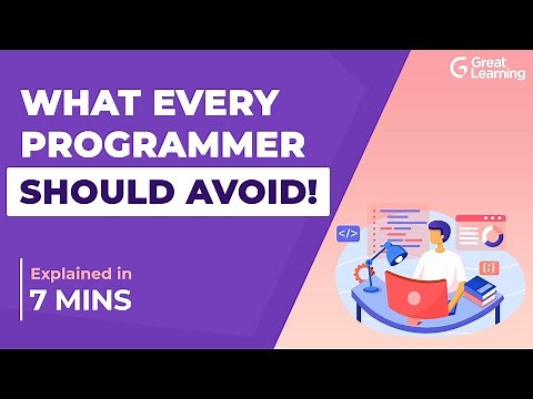 What every programmer should avoid! | Avoid these 10 Common Coding Mistakes | Great Learning