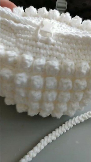 Sac point ananas au crochet