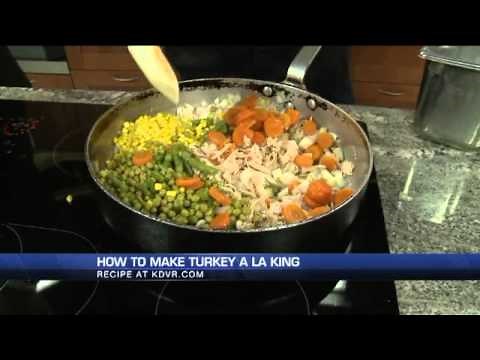 Creamy Turkey A la King