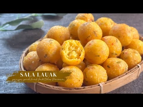 Pakai Tepung Beras! Resep Sala Lauak Khas Pariaman Cemilan Gurih Renyah Lembut Anti Meledak
