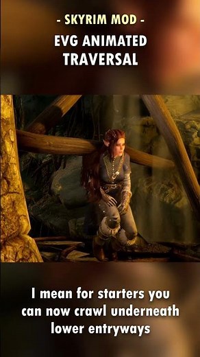 Skyrim FINALLY Has Realistic Climbing & Crawling! 🧗