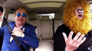 Elton John Sings Carpool Karaoke On ‘The Late Late Show’