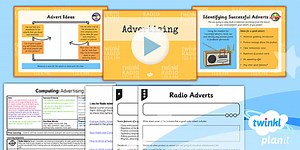 Computing: Radio Station: Advertising Year 5 Lesson Pack 5