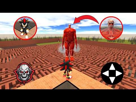 I Became SHADOW VS Giant Titan Epic Battle in Garry’s Mod!