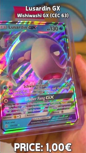 Collection Day 271 - Lusardin GX - Wishiwashi GX #pokemon #tcg #collection