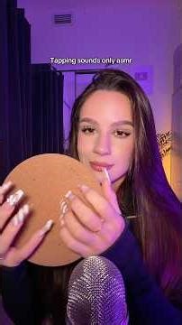 Tapping sounds only ASMR #asmr #asmrsounds #asmrvideo #sleep #tingles