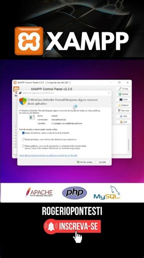 Como instalar o Apache XAMPP