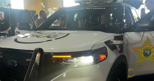 Miami-Dade Sheriff's Office unveils driverless patrol vehicle