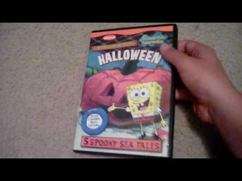 My SpongeBob SquarePants Halloween DVD Collection